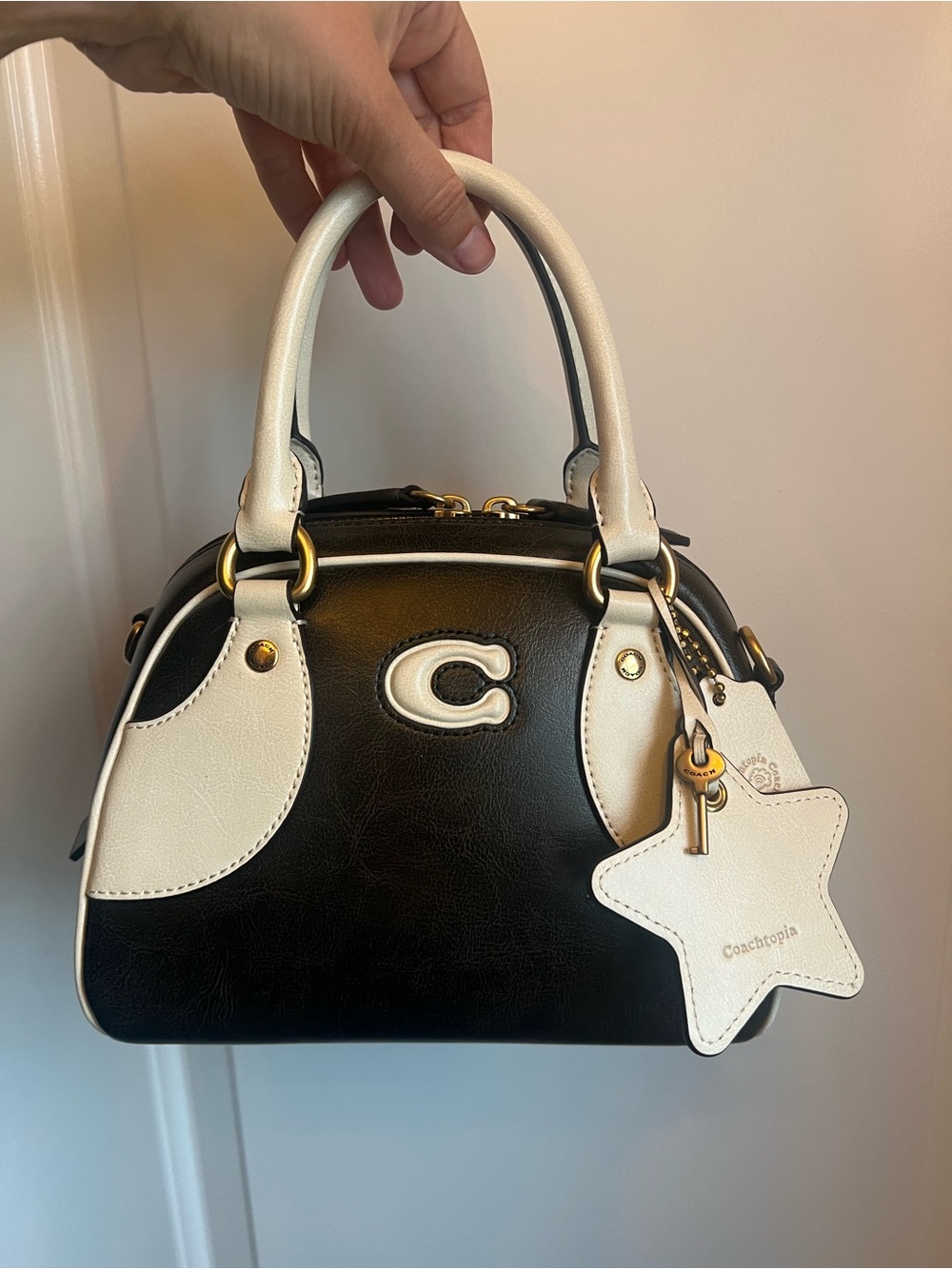 Coach Coachtopia Bowling Top Handle Bag